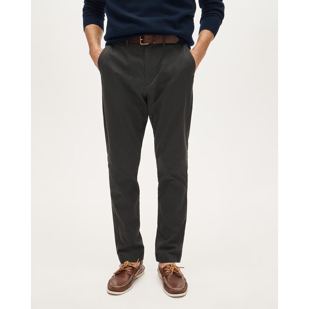 J.CREW Men's 1040 Athletic Tapered-Fit Stretch Chino Pant 35X34 Onyx Gray NWT A3